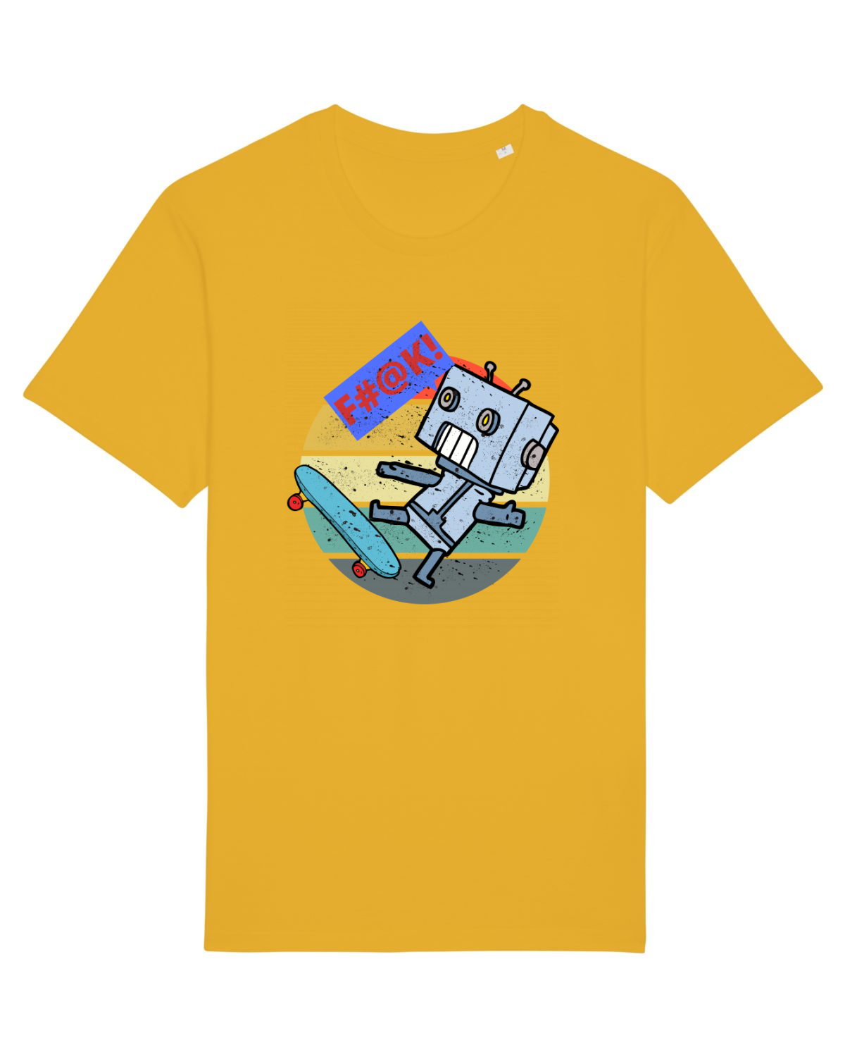 Tricou mânecă scurtă Unisex Rocker Spectra Yellow