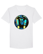 Hood Boy Tricou mânecă scurtă guler larg Bărbat Skater