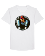 Hood Boy Tricou mânecă scurtă guler larg Bărbat Skater
