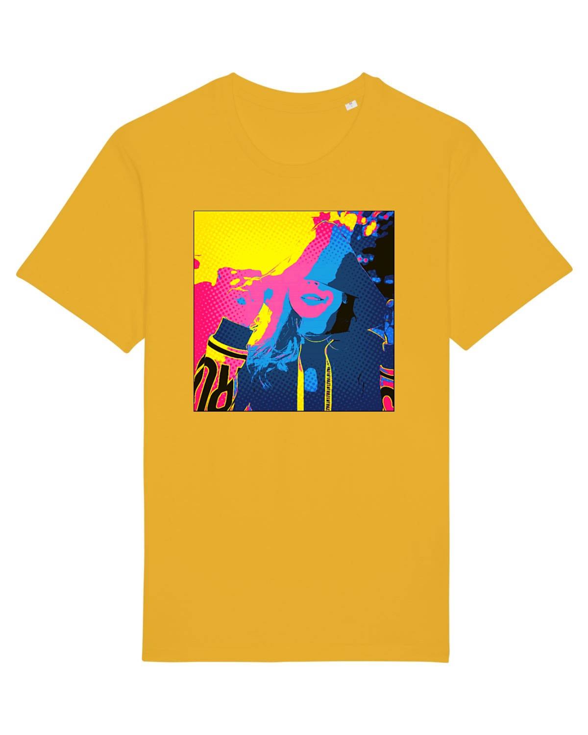 Tricou mânecă scurtă Unisex Rocker Spectra Yellow