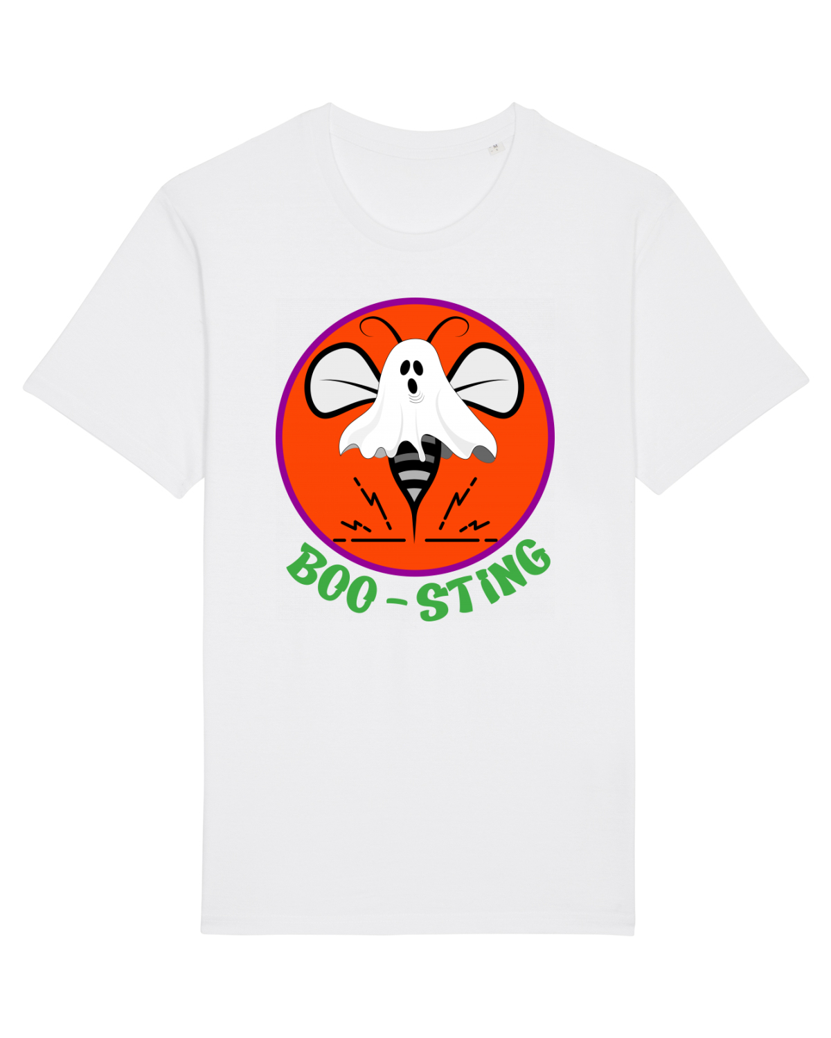 Tricou mânecă scurtă Unisex Rocker White