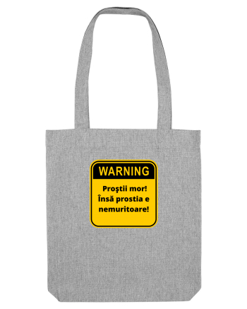 Warning! Prostii mor! Insa prostia e nemuritoare! Heather Grey