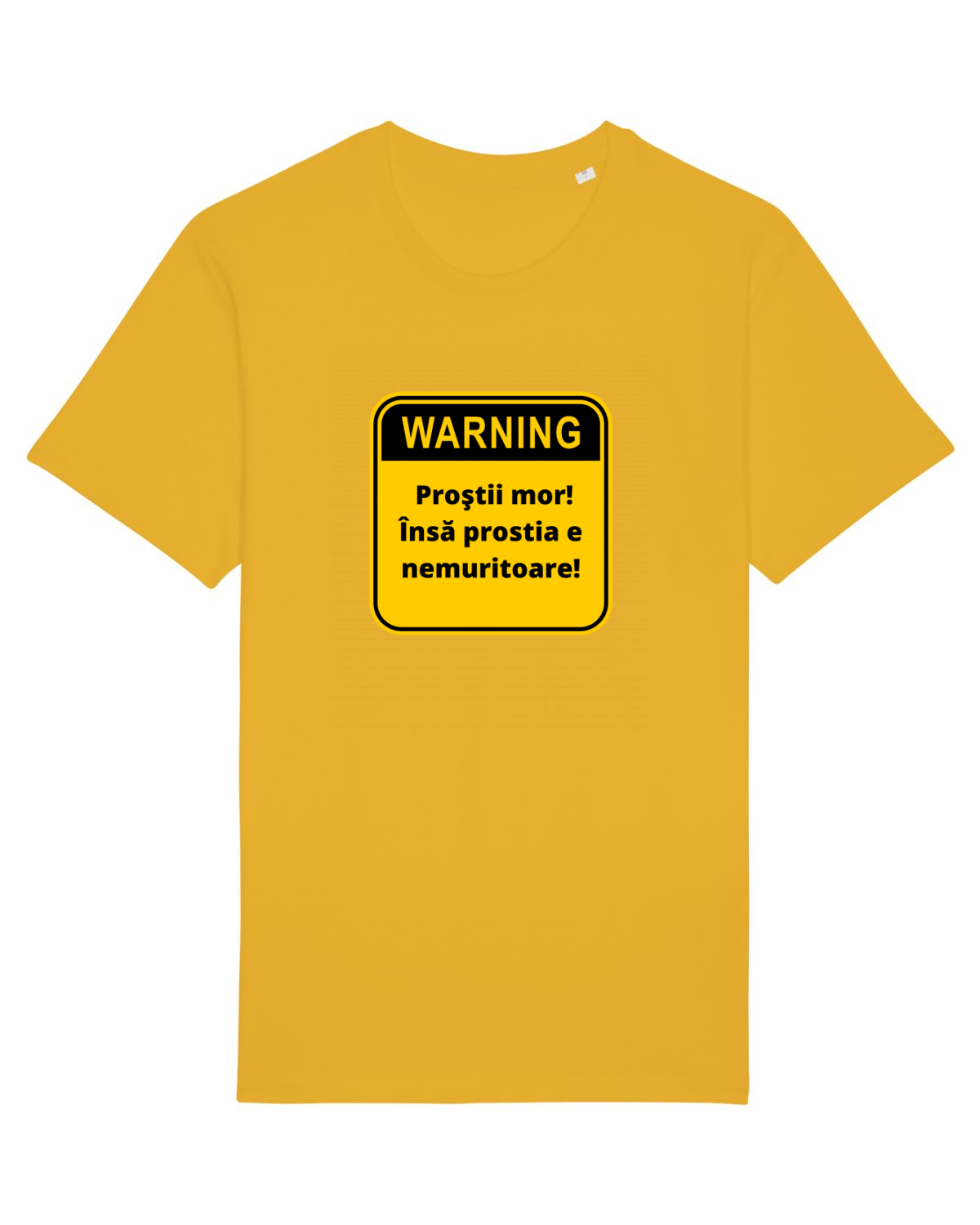 Tricou mânecă scurtă Unisex Rocker Spectra Yellow