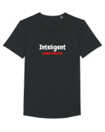 Inteligent Asimptomatic Tricou mânecă scurtă guler larg Bărbat Skater