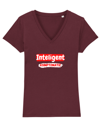 Inteligent Asimptomatic Burgundy
