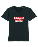 Inteligent Asimptomatic Tricou mânecă scurtă guler V Bărbat Presenter