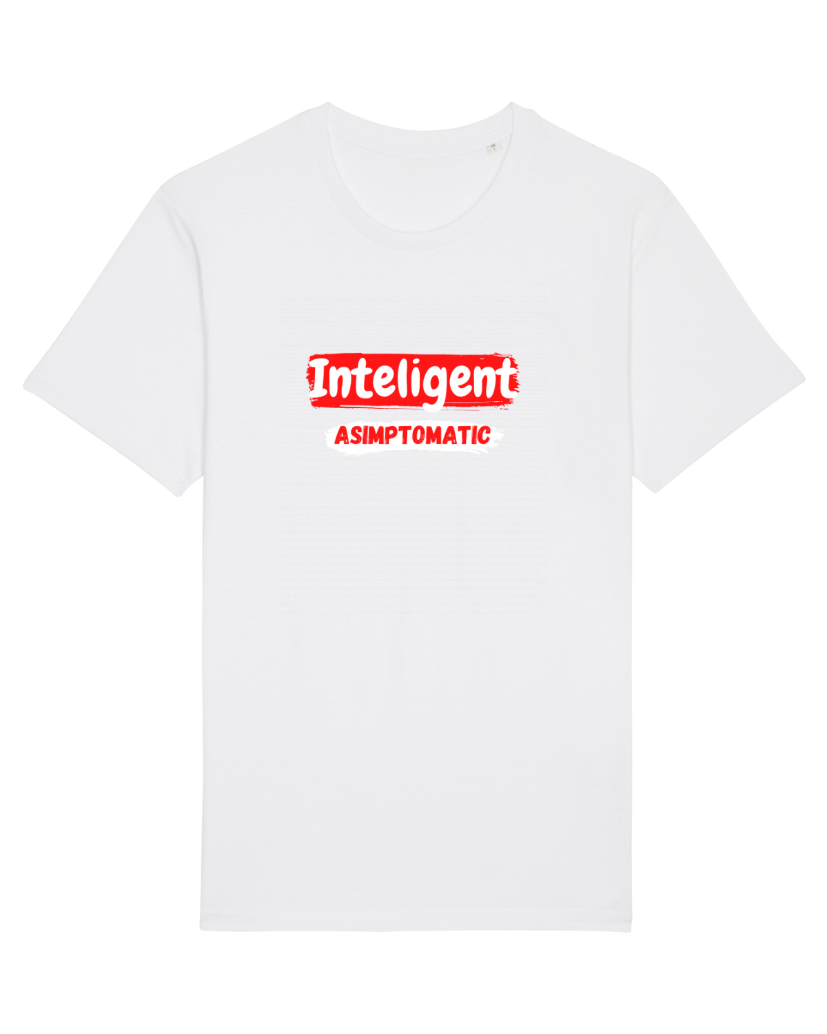 Tricou mânecă scurtă Unisex Rocker White