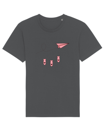 Avion de hartie Anthracite