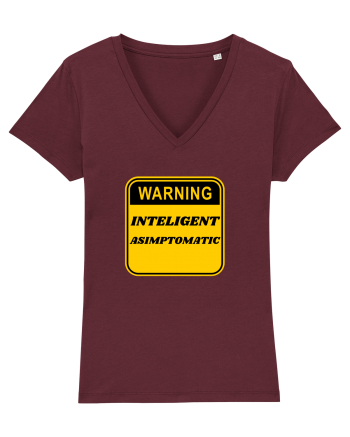 Inteligent Asimptomatic Burgundy