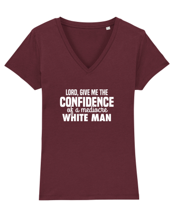 Mediocre white man Burgundy