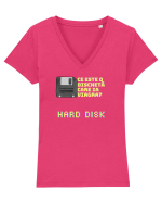 Discheta cu Viagra Tricou mânecă scurtă guler V Damă Evoker