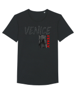 Venice Tricou mânecă scurtă guler larg Bărbat Skater