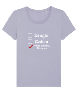 Hunting dragons Tricou mânecă scurtă guler larg fitted Damă Expresser
