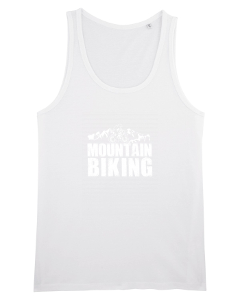 Mountain Biking White