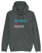 Nevertheless She Persisted Hanorac cu fermoar Unisex Connector