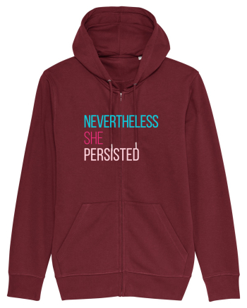 Nevertheless She Persisted Burgundy