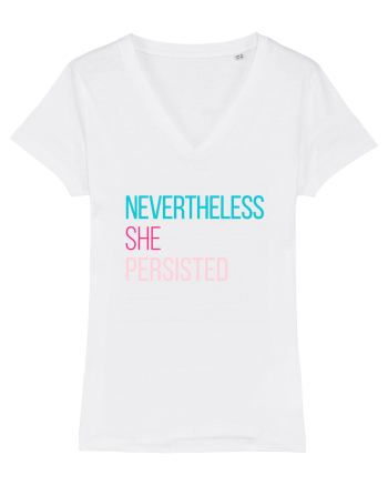 Nevertheless She Persisted White