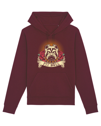 Pit Bull Burgundy