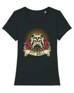 Pit Bull Tricou mânecă scurtă guler larg fitted Damă Expresser
