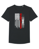 New York Tricou mânecă scurtă guler larg Bărbat Skater