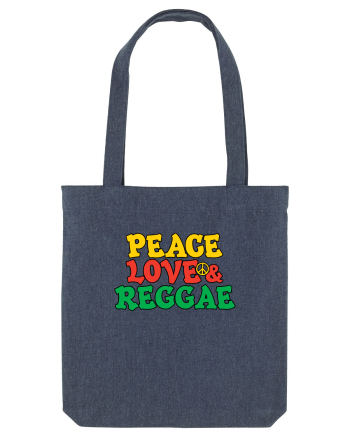 Peace Love and Reggae Midnight Blue