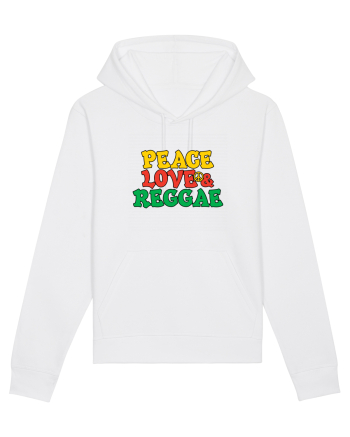 Peace Love and Reggae White