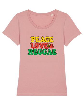Peace Love and Reggae Canyon Pink