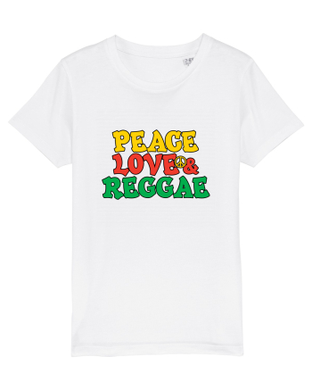 Peace Love and Reggae White