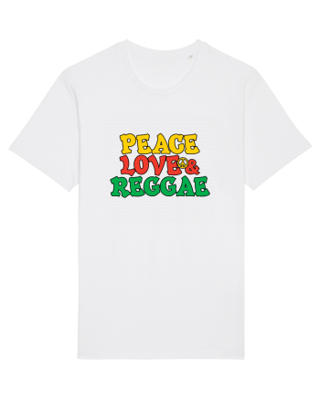 Peace Love and Reggae White