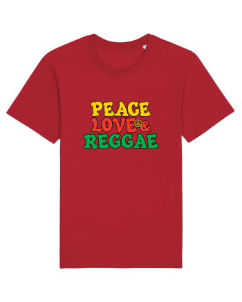 Peace Love and Reggae Red