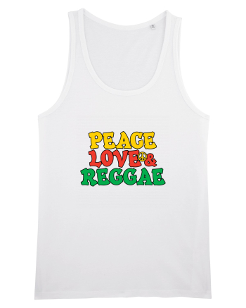 Peace Love and Reggae White