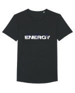 ENERGY Tricou mânecă scurtă guler larg Bărbat Skater