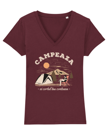 Campeaza - si cortul tau conteaza Burgundy