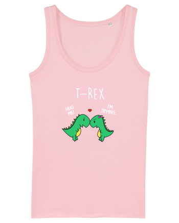 T-rex Hug Cotton Pink