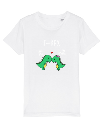 T-rex Hug White