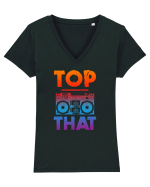 Top That Tricou mânecă scurtă guler V Damă Evoker