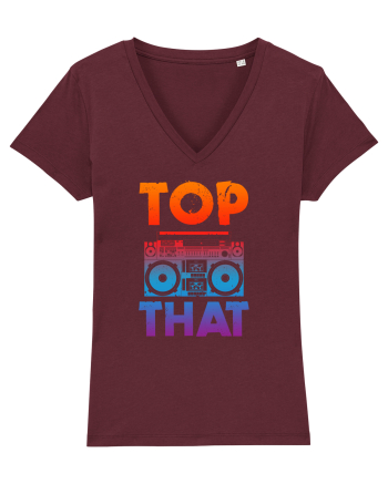 Top That Burgundy
