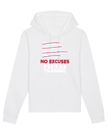 No excuses White