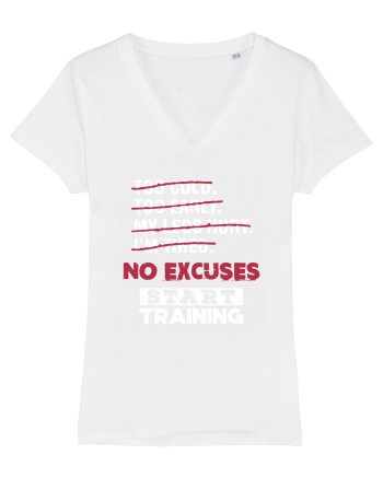 No excuses White