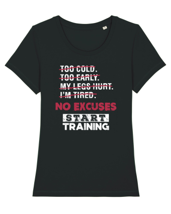 No excuses Black