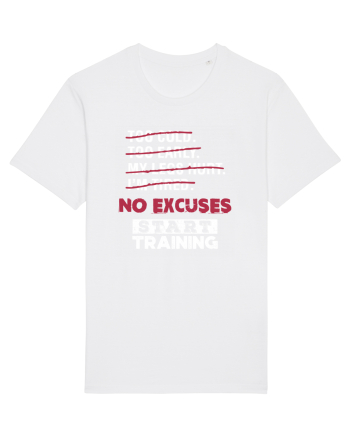 No excuses White