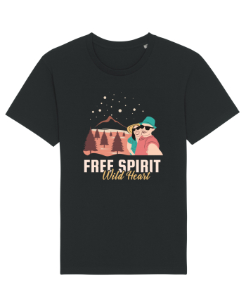 Free spirit wild heart Black