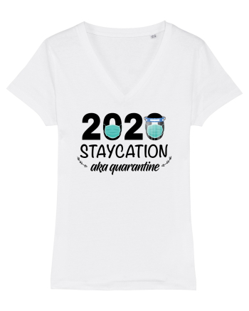Staycation Quarantine White