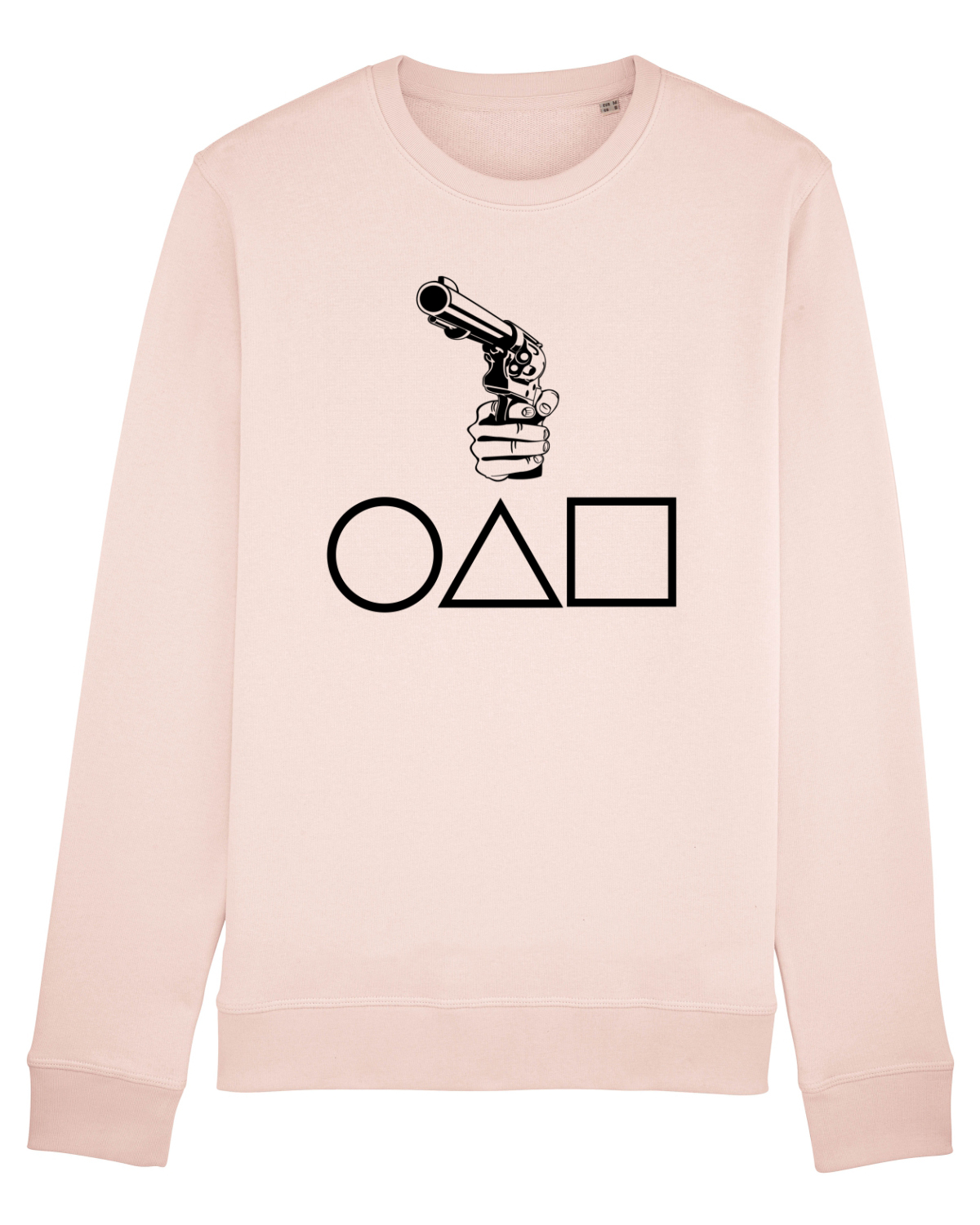Bluză mânecă lungă Unisex Rise Candy Pink