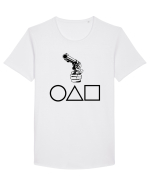 Squid Game Start Tricou mânecă scurtă guler larg Bărbat Skater