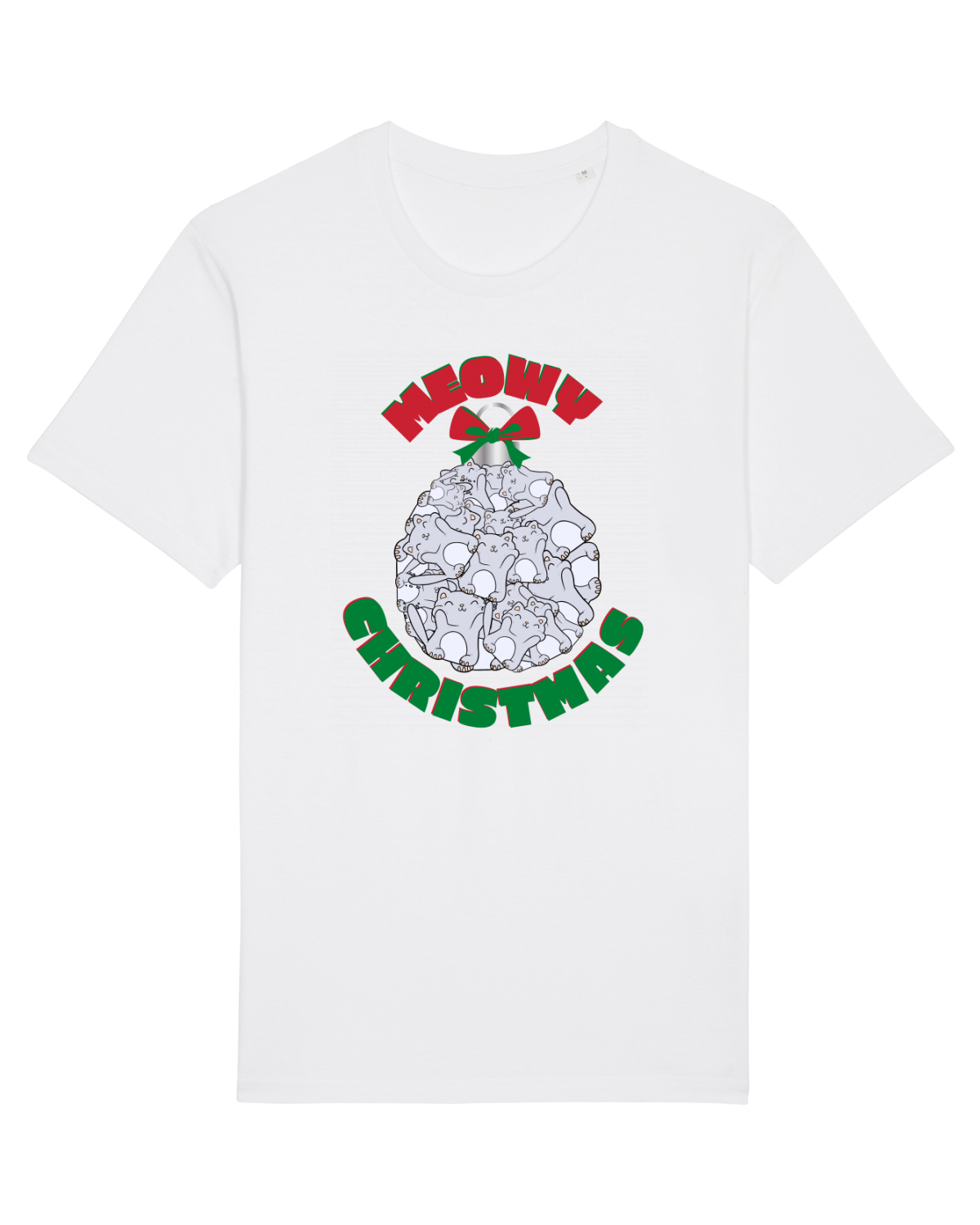 Tricou mânecă scurtă Unisex Rocker White