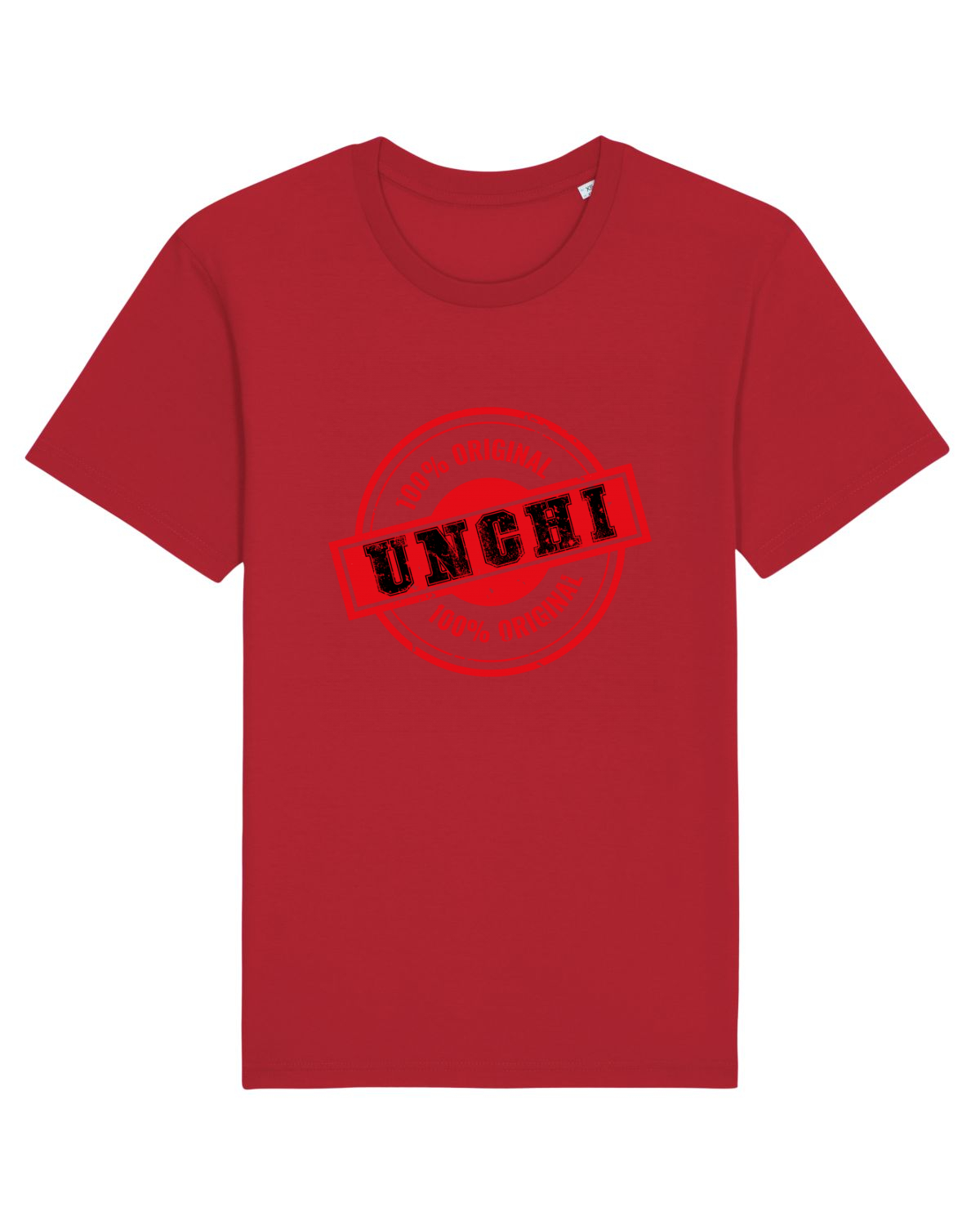 Tricou mânecă scurtă Unisex Rocker Red
