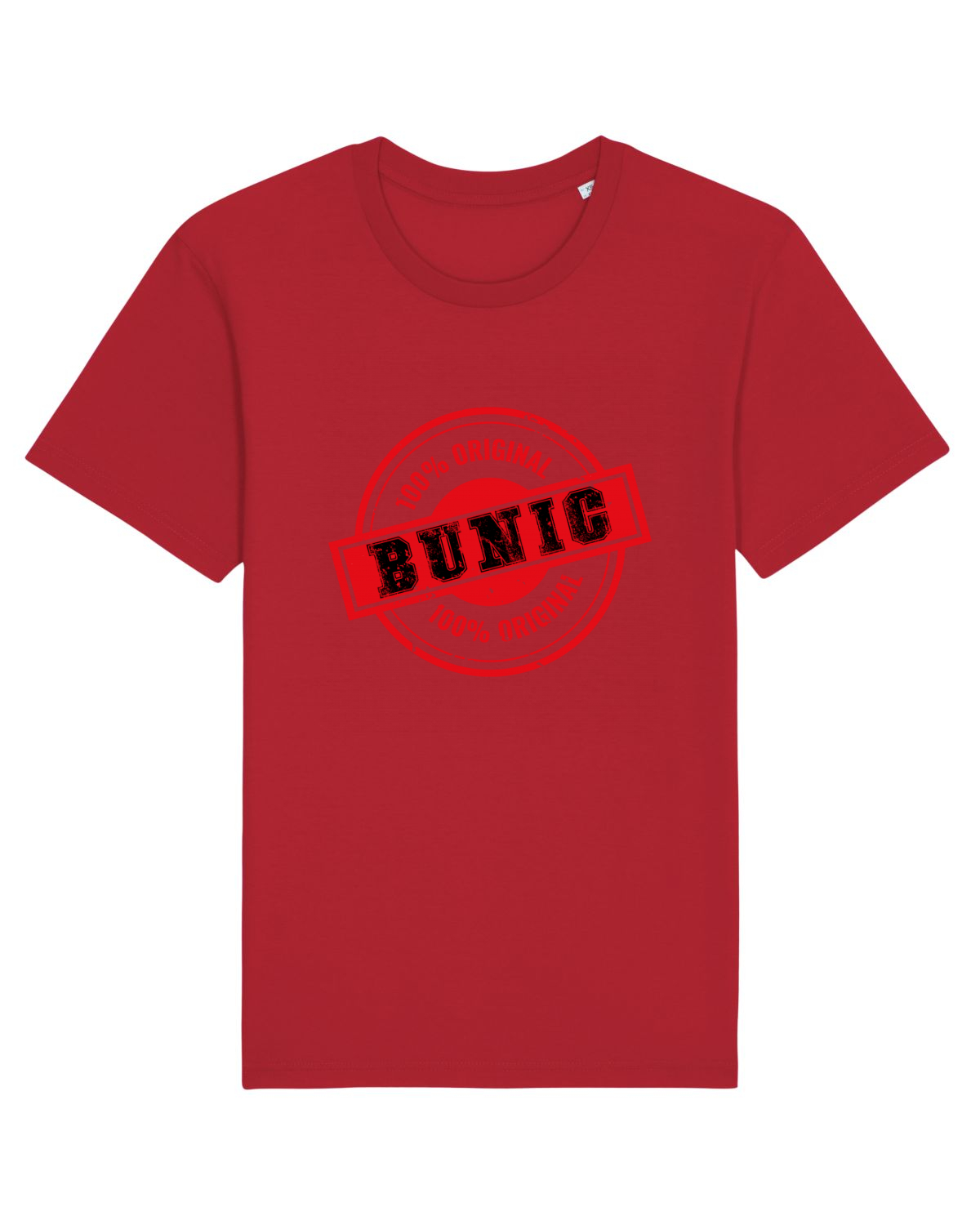 Tricou mânecă scurtă Unisex Rocker Red