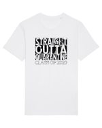 Straight Outta Quarantine Tricou mânecă scurtă Unisex Rocker