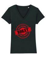 Bogat Original Tricou mânecă scurtă guler V Damă Evoker